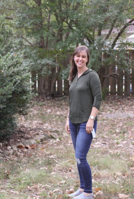 Stitch Fix fall 2019 green pullover