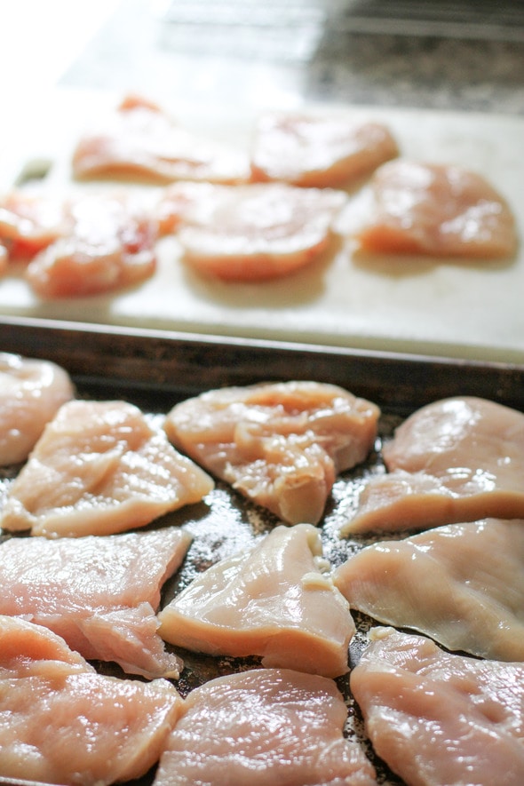chicken breasts for freezing