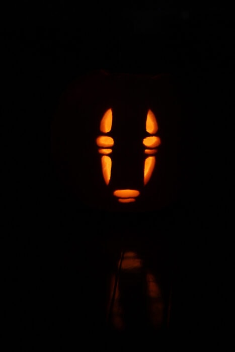 no face pumpkin
