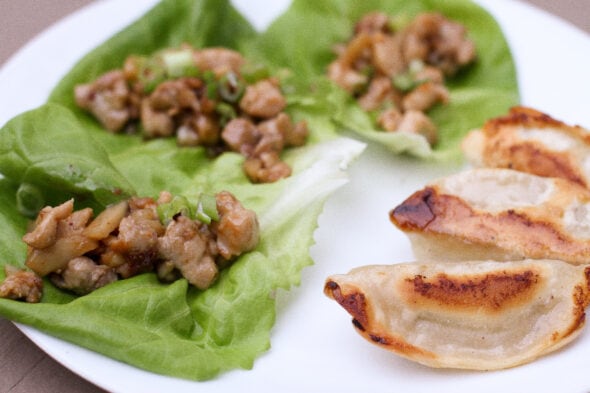 chicken thigh lettuce wraps