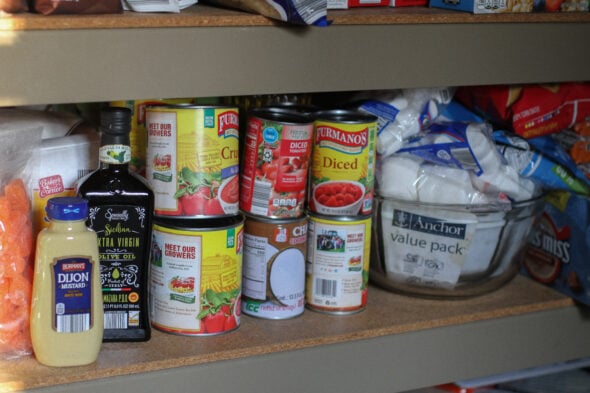 pantry shelf