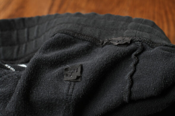 how to fix holes in joggers