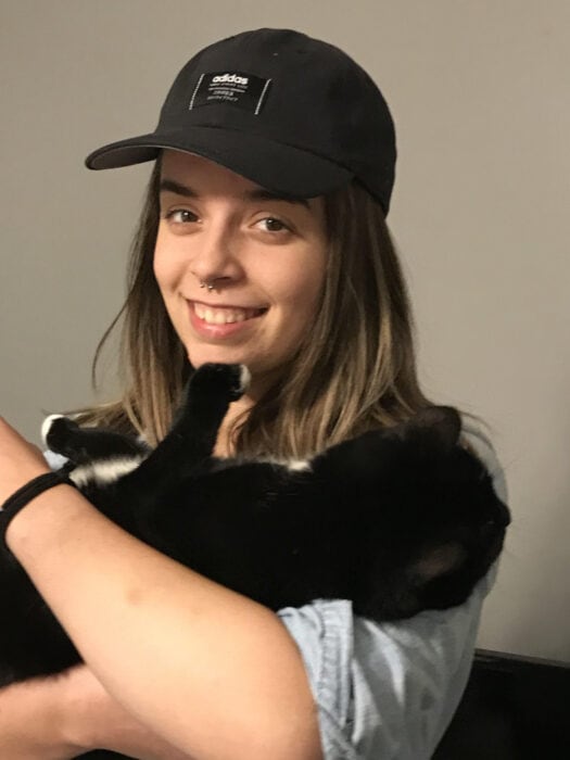 Lisey and the cat