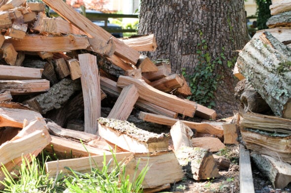 split oak firewood