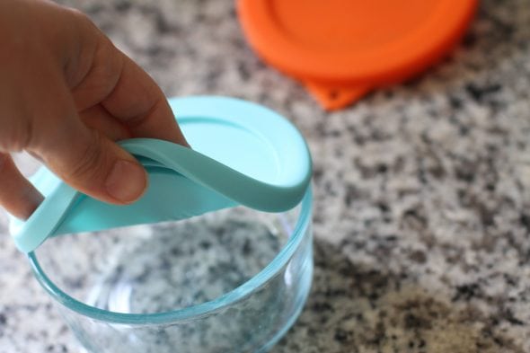 Silicone Pyrex replacement lid