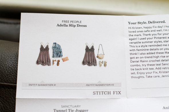 Stitch Fix style card