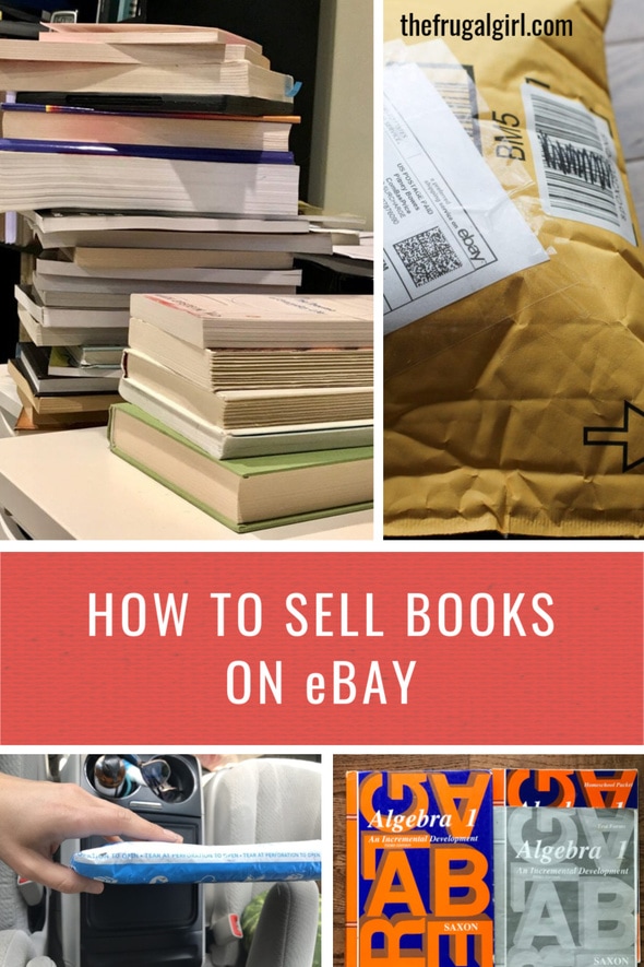 How to sell books on eBay