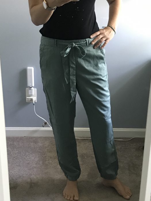 Stitch Fix Sanctuary green joggers