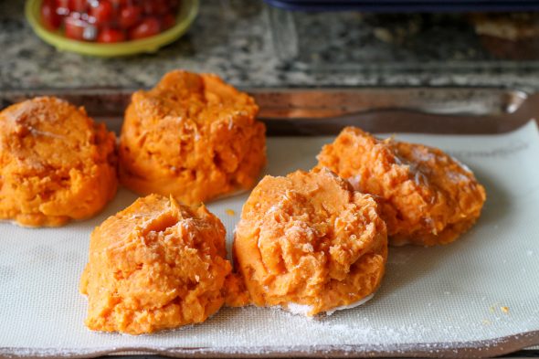 frozen mashed sweet potatoes