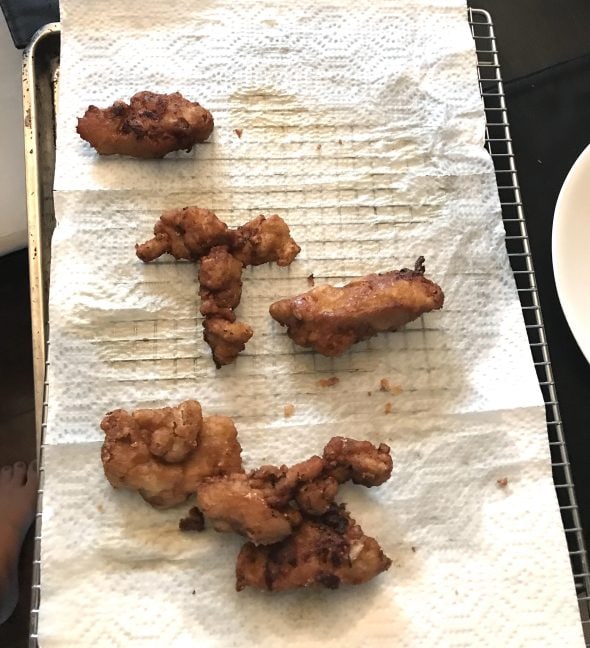 fried chicken strips