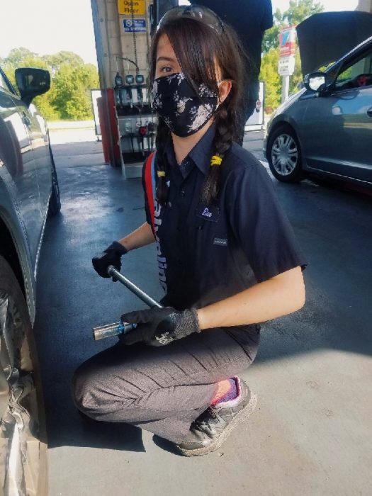 Lisey at Valvoline