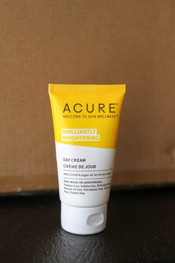 Acure face cream