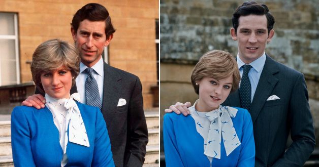 Charles and Diana in The Crown