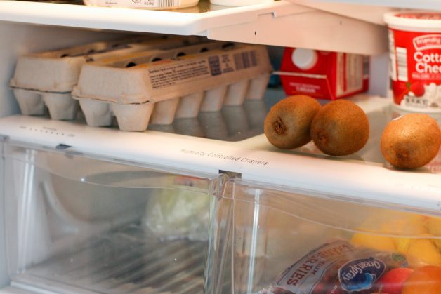 empty fridge drawers