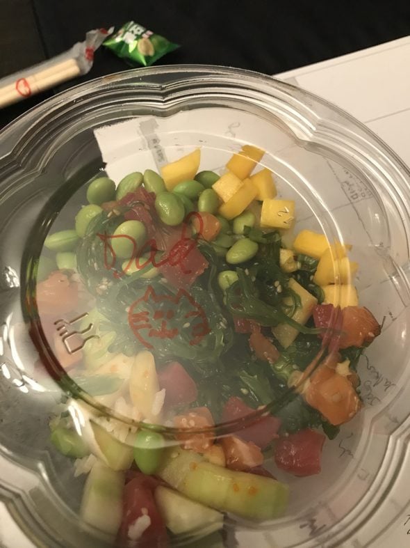 poke bowl takeout