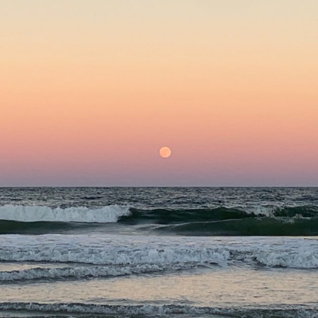 Florida sunset over ocean