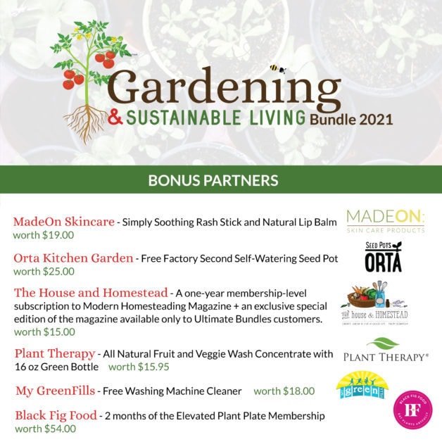 Gardening bonus offers.