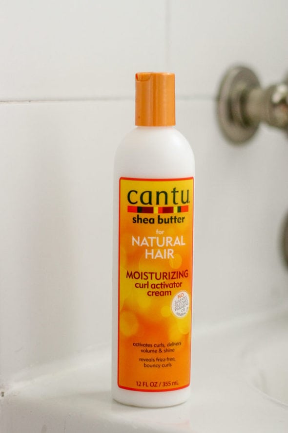 Cantu curl activator bottle.