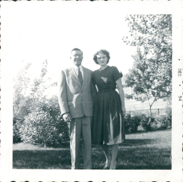 Kristen's grandma and grandpa in 1954.