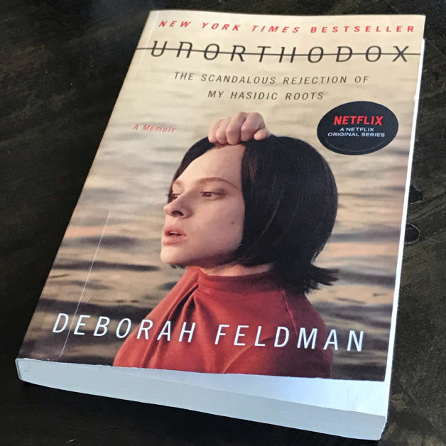 The cover of Unorthodox, by Deborah Feldman.