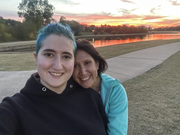 Rachel and her daughter.