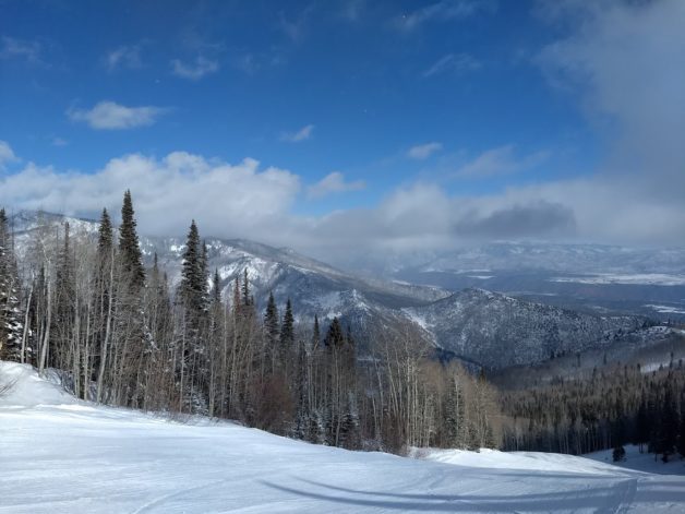 Powderhorn resort ski slope.