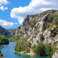A view of Provence in France.
