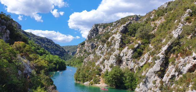 A view of Provence in France.