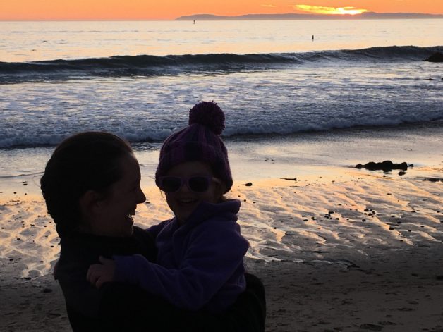 california beach.