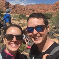 Jennifer and her husband.