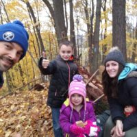 Corrine and her family.