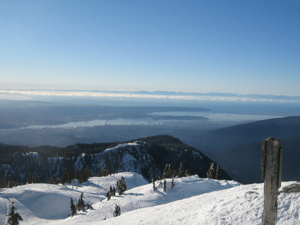 View from the top of a mountain.