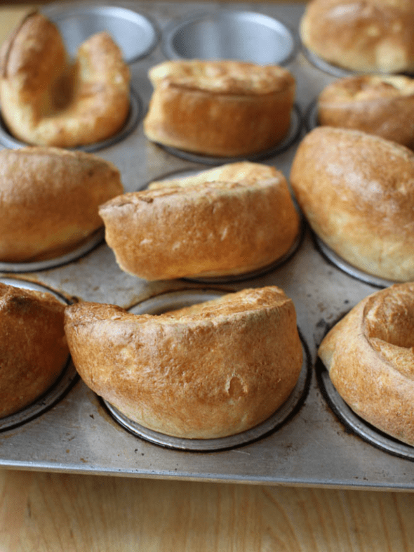 How to Make Popovers (in a muffin tin) Story The Frugal Girl