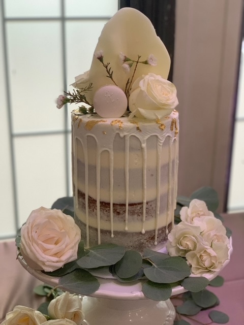 A wedding cake.