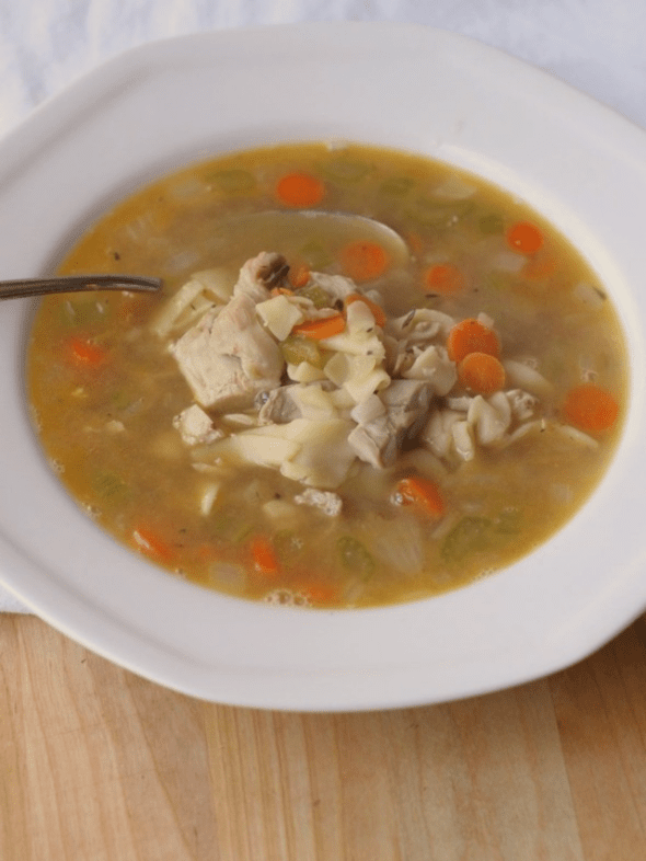 How to Turn Your Chicken Broth into Chicken Noodle Soup Story The