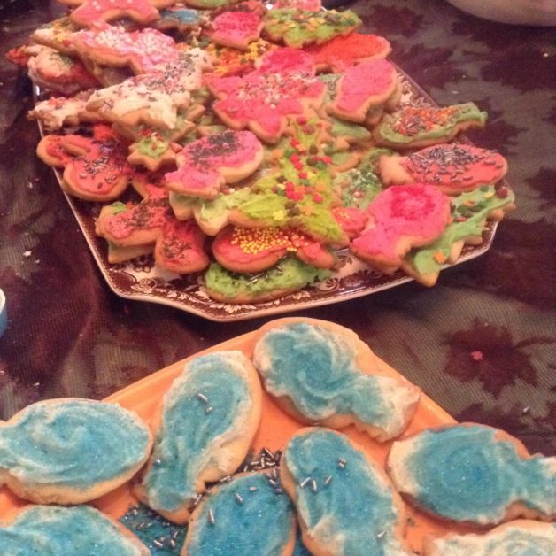 christmas cookies.