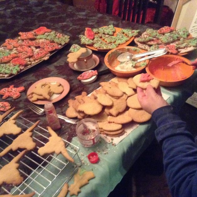 christmas cookies.