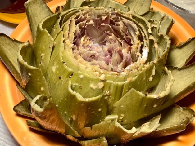 roasted artichoke.