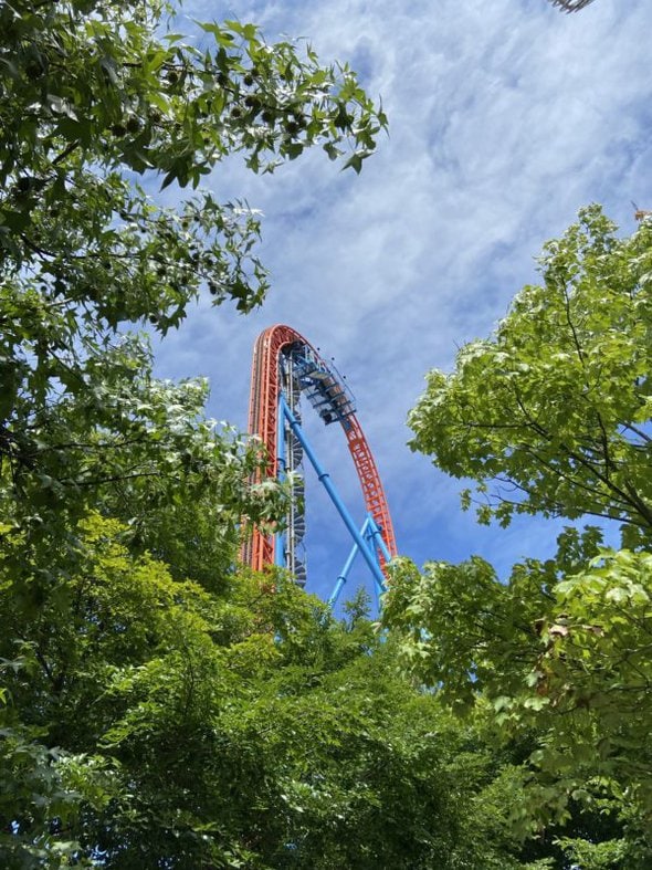 Hershey park roller coaster.