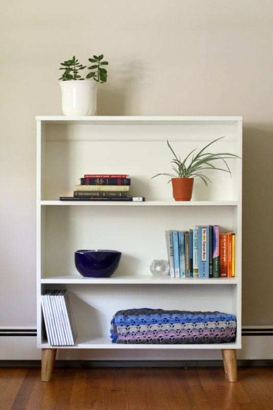 shelf in Kristen's house.