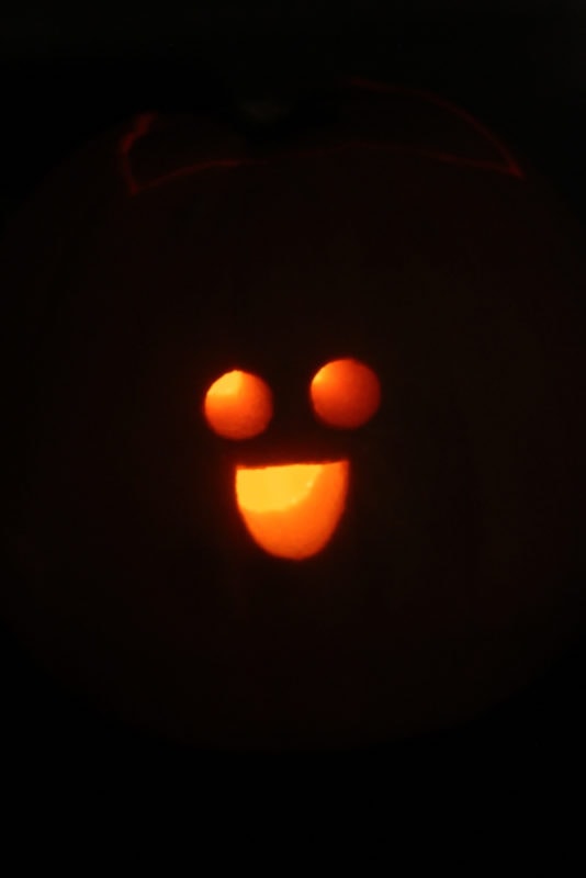 Happy pumpkin.