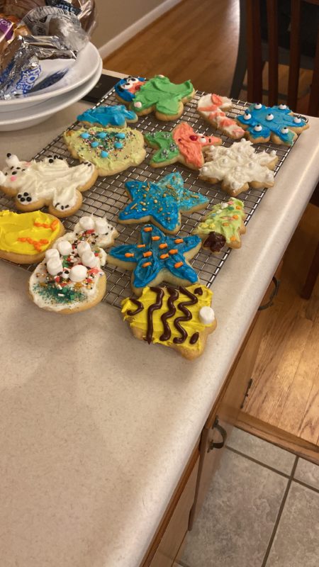 decorated cookies