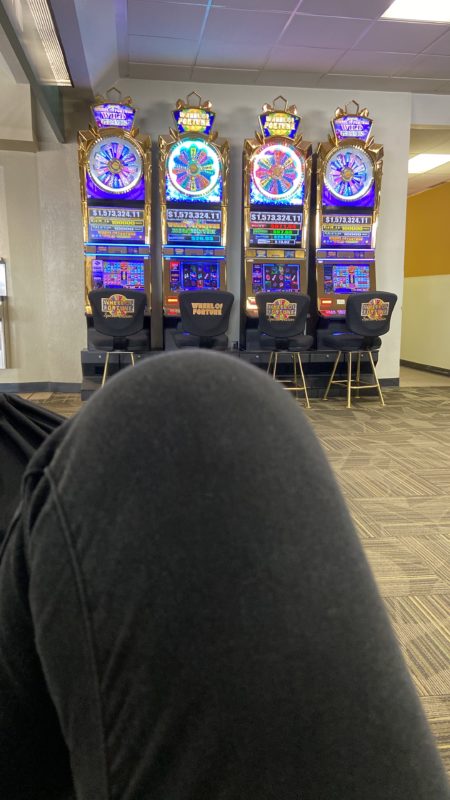 slot machines.