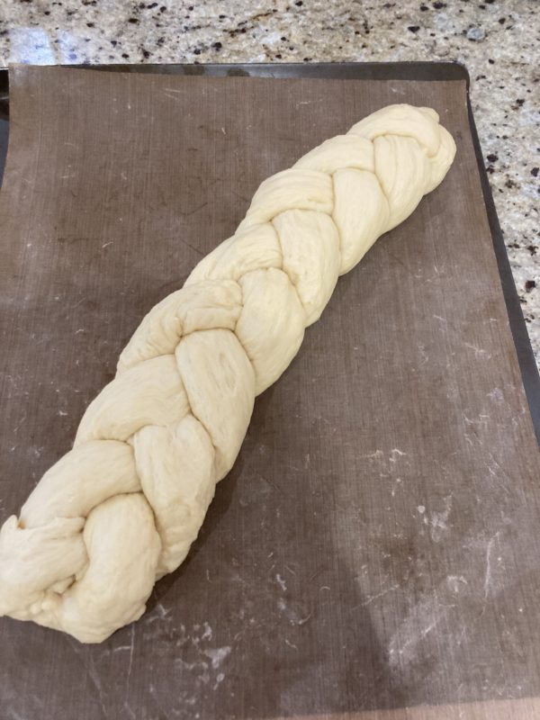 braided dough.
