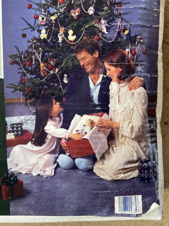 vintage Christmas ad.