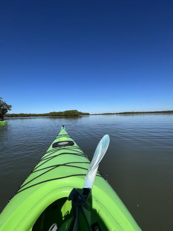 kayaking in Florida.