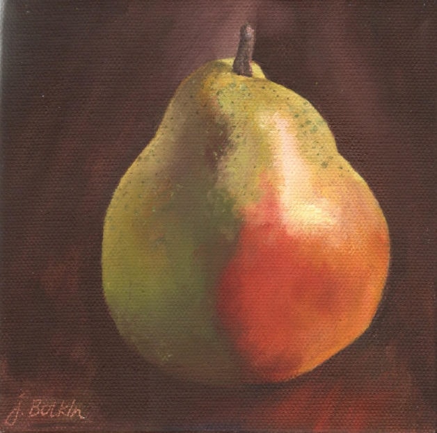 Pear painting.