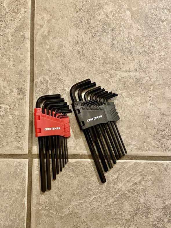 allen wrench sets.