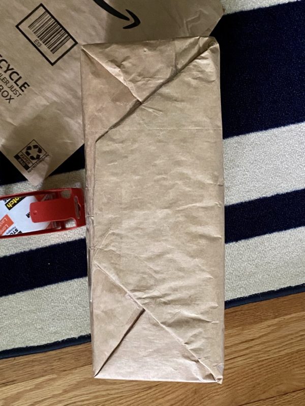 brown paper package.