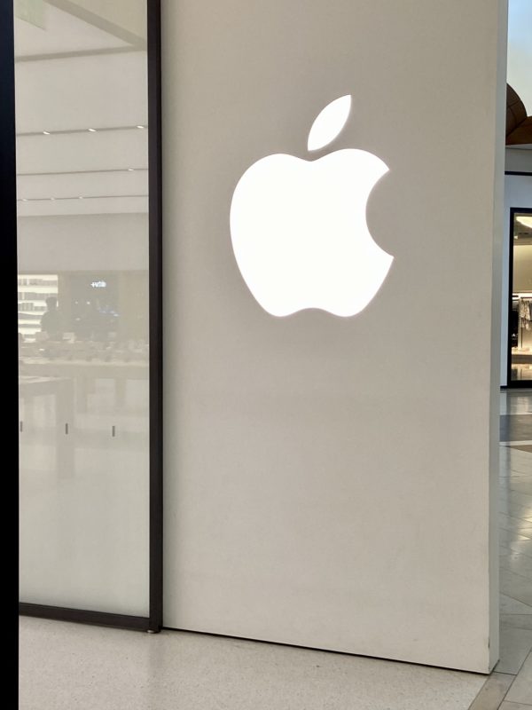 Apple store logo.
